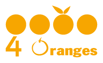 4 oranges